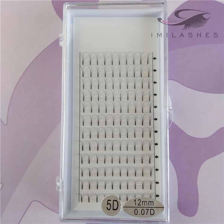 Wholesale best pre made russian volume fans fanned lashes in Australia-V